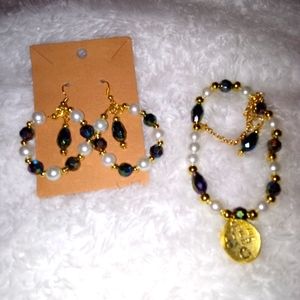 Hand made earrings set